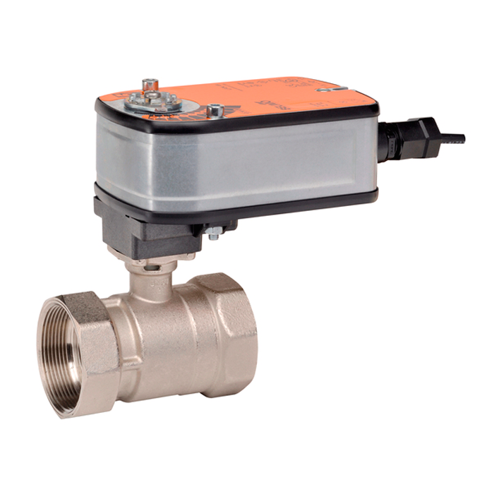 B207+LF24 US | Conjunto de Válvula de controle CCV, 2 vias, 1/2", Cv 0.3 + Atuador com retorno por mola 24V