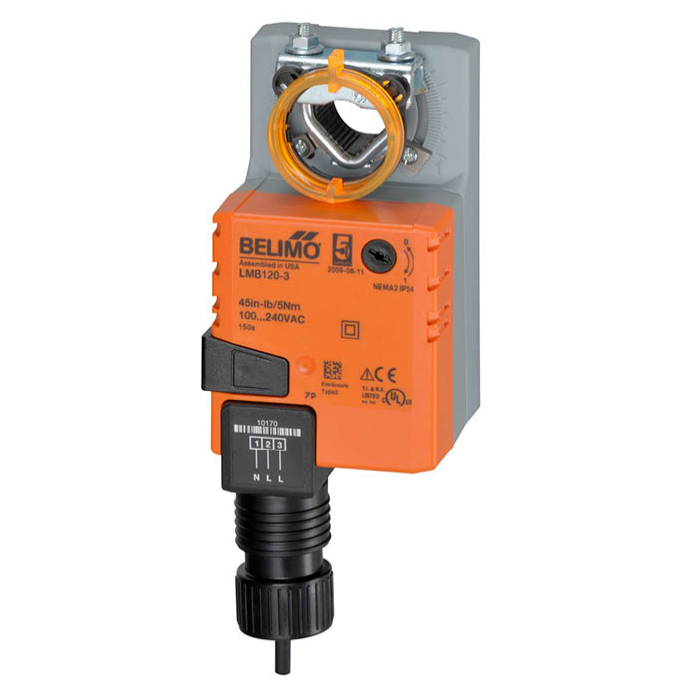 LMB120-3 | ATUADOR TIPO DAMPER 