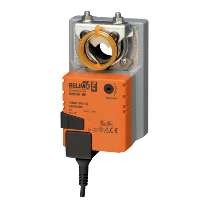 NMX24-SR | ATUADOR TIPO DAMPER